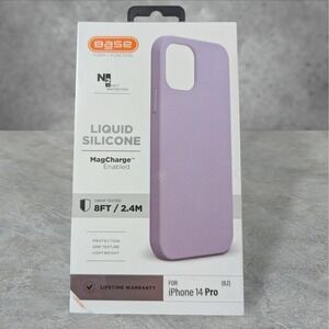 A9. Base Liquid Silicone MagCharge Case For Apple iPhone 14 Pro In Purple‎